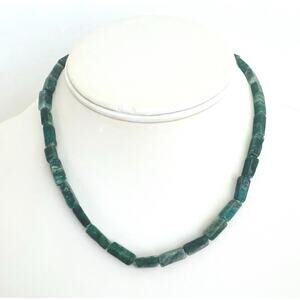 Necklace Vtg Station Beaded African Chest Pink Round Spacer Bead